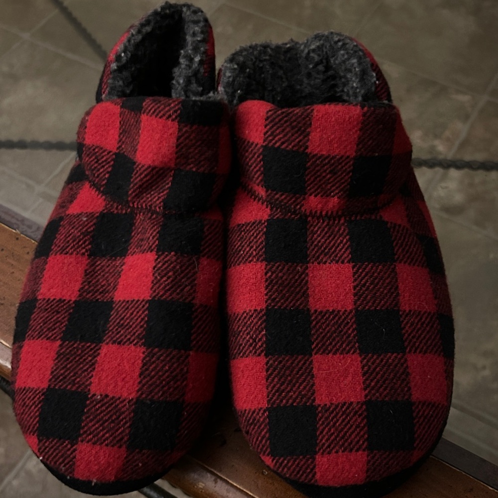 WOOLRICH Women’s Checkered Red Buffalo Plaid Althea Bootie|Size-US:6 EUR:36-37